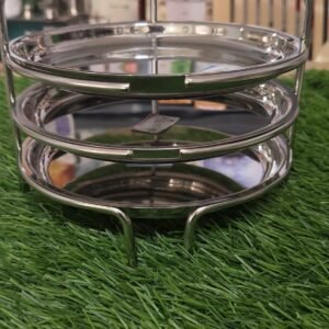 THATTU IDLY PLATE 3 WITH STAND
