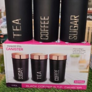 TEA COFEE SUGAR CONTAINER